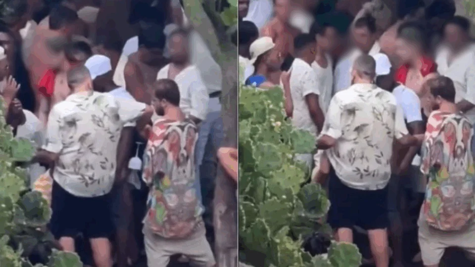 VEJA VÍDEO: mais de 30 homens são flagrados se relacionando na praia do Arpoador