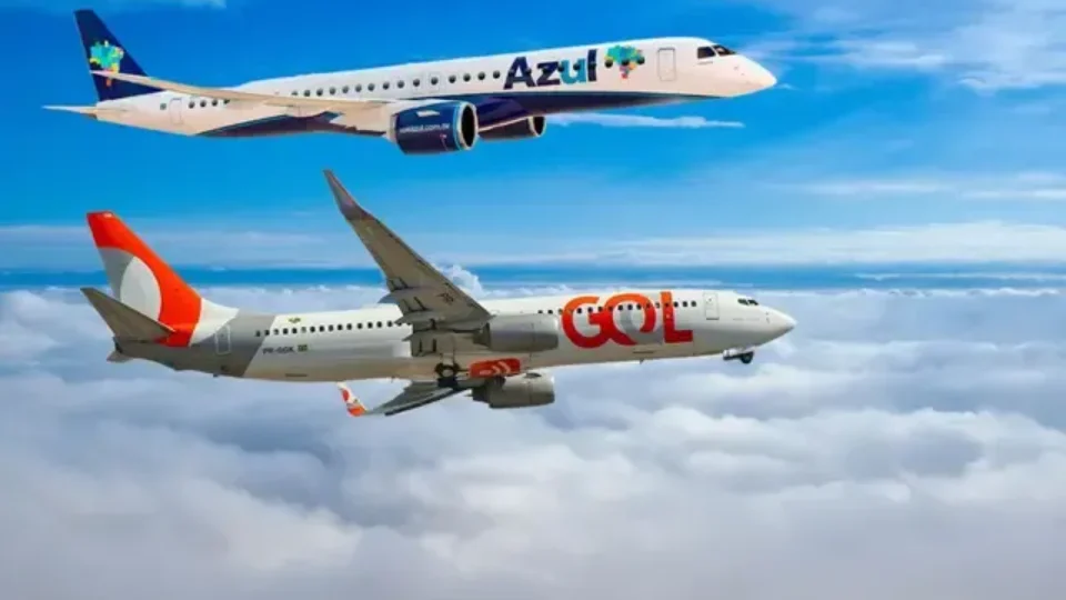 Azul e Gol assinam acordo para fusão entre aéreas