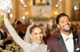 Hulk faz declaração após se casar com sobrinha da ex-mulher: ‘O agir de Deus’