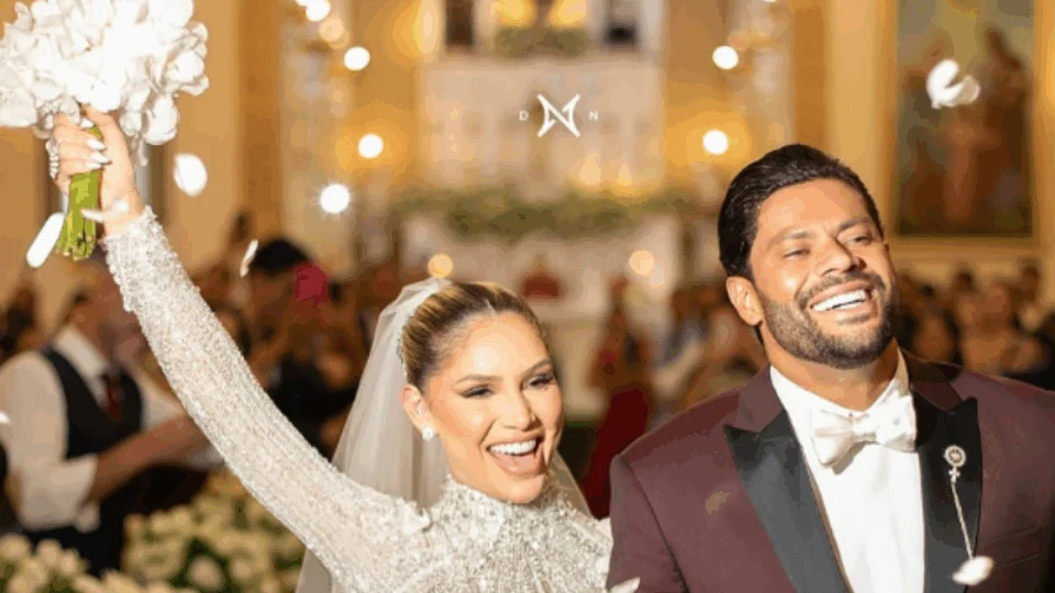 Hulk faz declaração após se casar com sobrinha da ex-mulher: ‘O agir de Deus’
