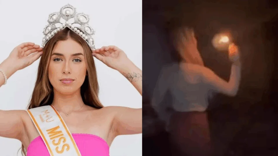 VEJA VÍDEO: miss perde título por suspeita de jogar bombinhas para espantar gatos