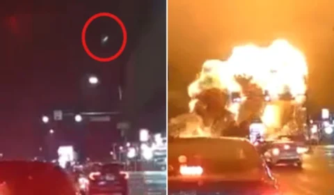 VEJA VÍDEO: avião de pequeno porte cai perto de shopping e explode nos Estados Unidos