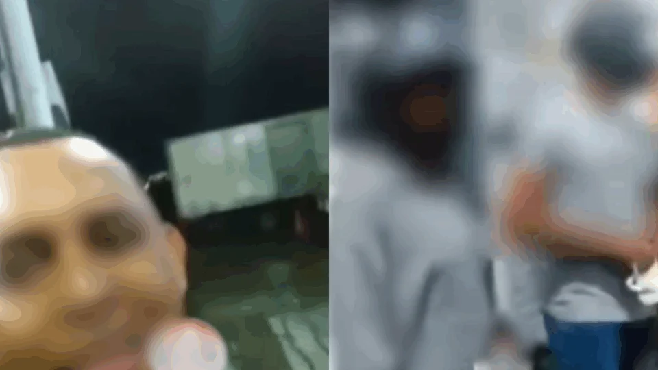 VEJA VÍDEO: marido flagra mulher saindo de motel com amante e se revolta