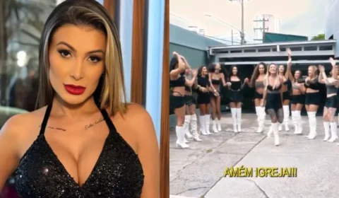 VEJA VÍDEO: Andressa Urach revela que abrirá igreja e anuncia mulheres trans como obreiras