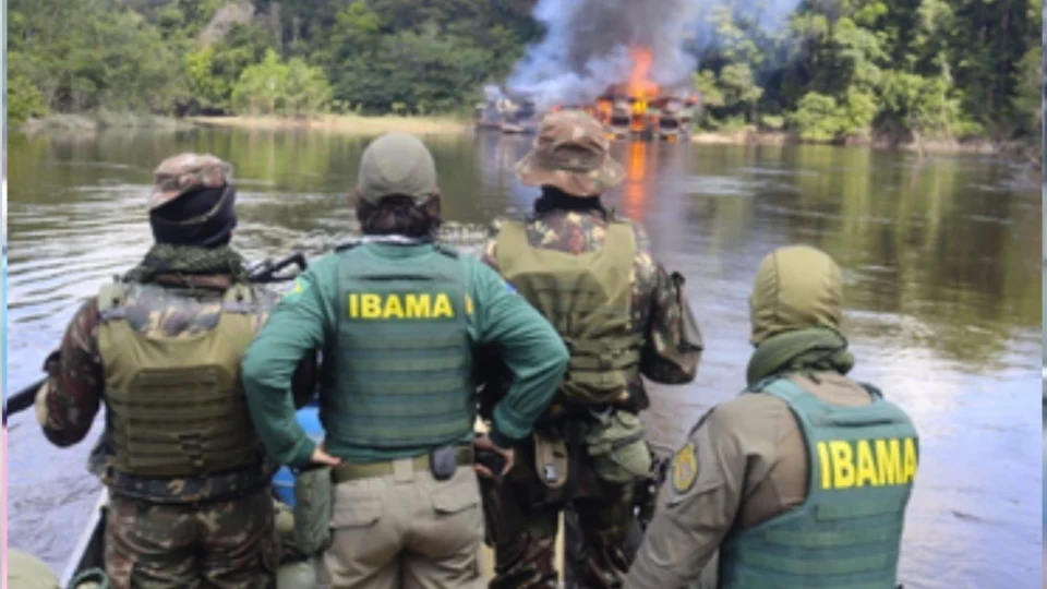 MPF aciona Justiça contra mineração ilegal e cobra atuação da Marinha no Amazonas
