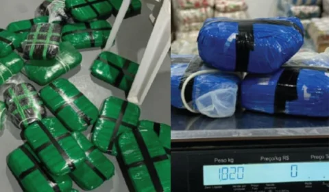 Dupla é presa em flagrante com 29kg de drogas em embarcação com destino à Manaus