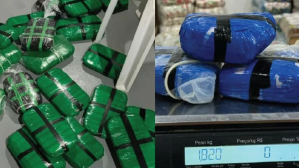 Dupla é presa em flagrante com 29kg de drogas em embarcação com destino à Manaus