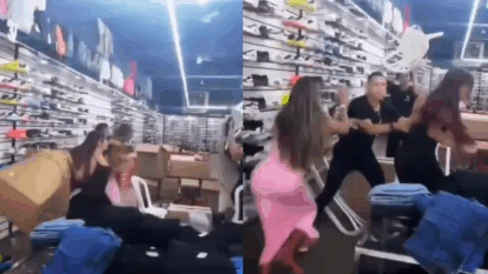 VEJA VÍDEO: influencer quebra loja após confrontar homem que a xingou