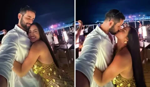 Isabelle Nogueira esclarece rumores de fim de noivado com Matteus Amaral