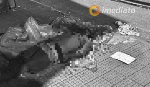 Corpo de homem é encontrado com bilhete ao lado no Centro de Manaus: ‘Que fique de exemplo’