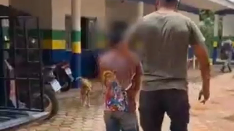 Vídeo: Homem é preso por descumprir medida protetiva contra criança 6 anos violada por ele