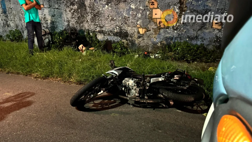 Motociclista fica gravemente ferido após ser atingido por ônibus da linha 014 no São Raimundo
