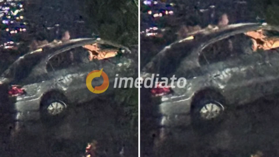 VEJA VÍDEO: motorista perde controle de carro e cai dentro de igarapé no bairro Compensa