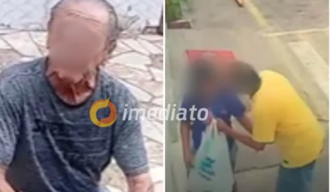 VEJA VÍDEO: moradores confrontam possível idoso que tentou beijar criança em Manaus