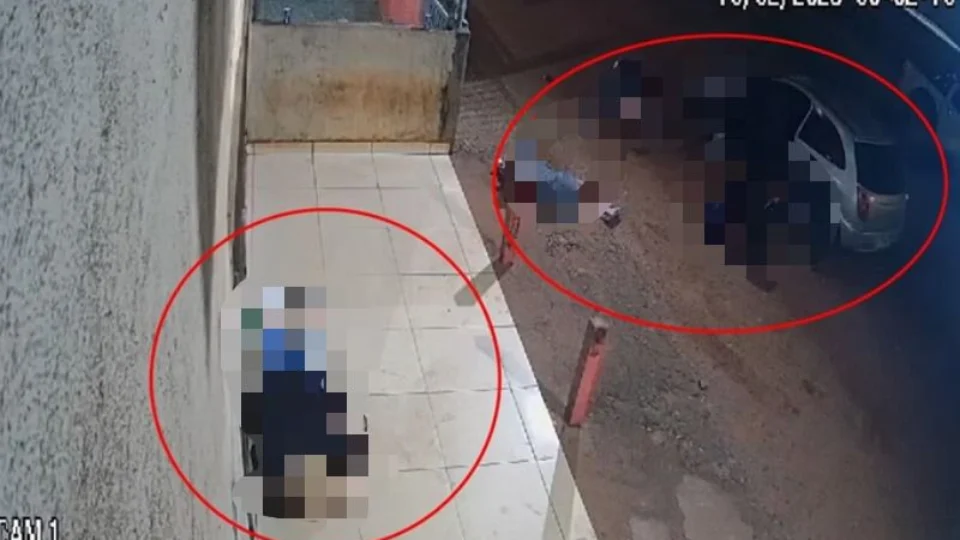 VEJA VÍDEO: casal tenta matar mulher em distribuidora por causa de rixa