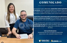 Deputada Joana Darc e Aldenor Lima anunciam triste perda de bebê