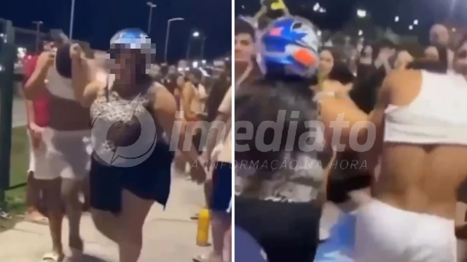 VEJA VÍDEO: mãe busca filho ‘pelos cabelos’ em adega na zona Leste de Manaus