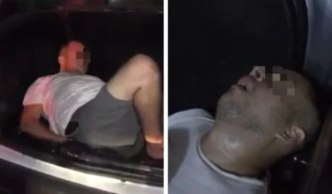 Motorista bêbado dorme na viatura da polícia após atropelar e matar idosa