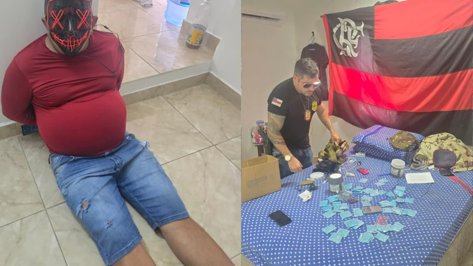 Polícia Civil prende “Mister X” por tráfico de drogas na Zona Sul de Manaus