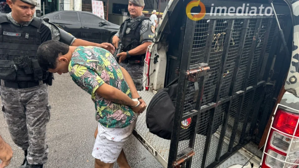 Homem é preso em flagrante por tráfico de drogas durante ação da Rocam em Manaus