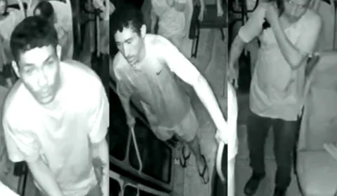 Polícia divulga imagens de suspeitos de assalto a ônibus na Zona Leste