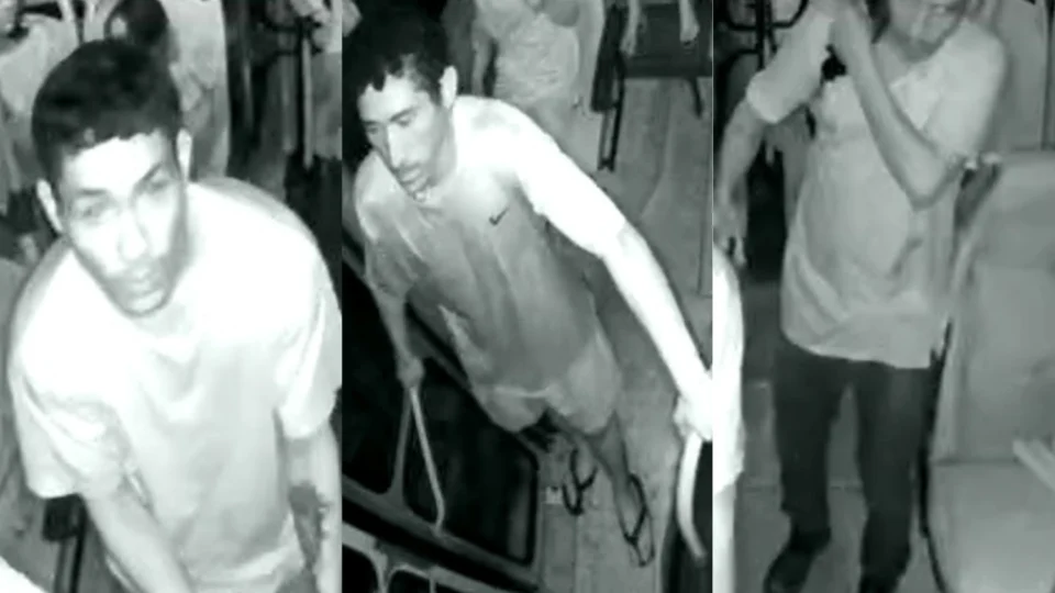 Polícia divulga imagens de suspeitos de assalto a ônibus na Zona Leste
