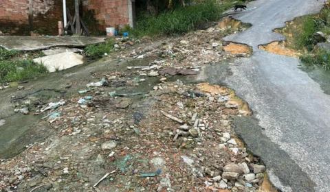 Moradores do bairro Nova Vitória cobram melhoria de infraestrutura na rua São Lázaro