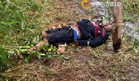 Corpo de homem é encontrado com mãos amarradas na comunidade Val Paraíso, em Manaus