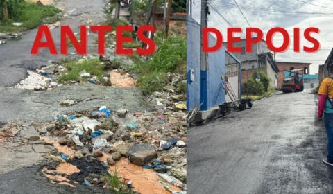 Após denúncia do Site Imediato, moradores do bairro Gilberto Mestrinho recebem asfalto novo