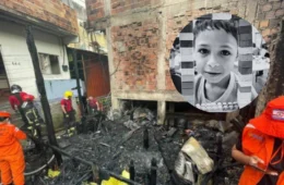 Mãe e filho são encontrados carbonizados e abraçados