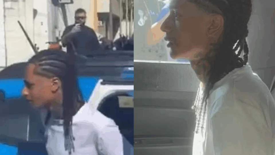 VEJA VÍDEO: Oruam deixa delegacia após pagar fiança de R$ 60 mil