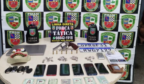 Vídeo: Força Tática prende assaltantes após perseguição na zona leste de Manaus