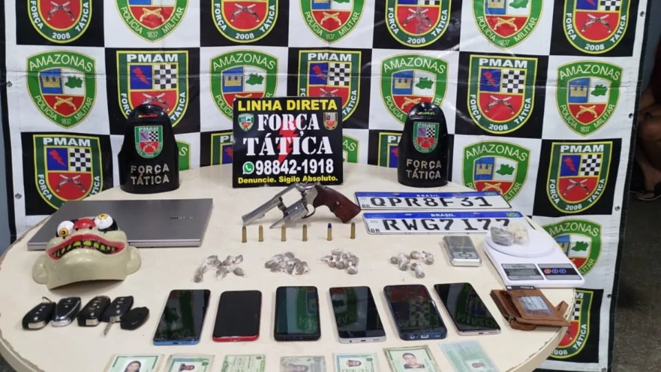 Vídeo: Força Tática prende assaltantes após perseguição na zona leste de Manaus