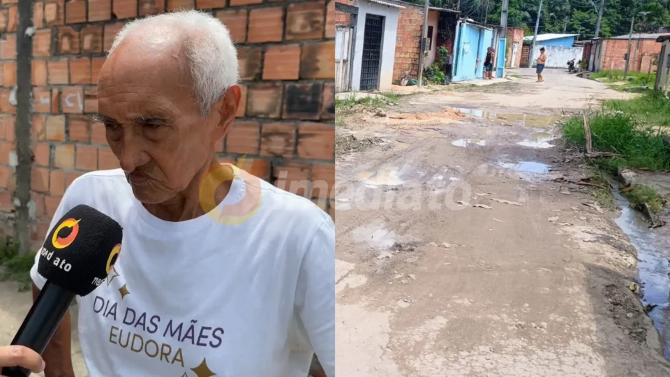 ‘Eu já estou aqui há seis anos e nunca vi ninguém da prefeitura vir tapar buraco’, diz morador no Campos Salles