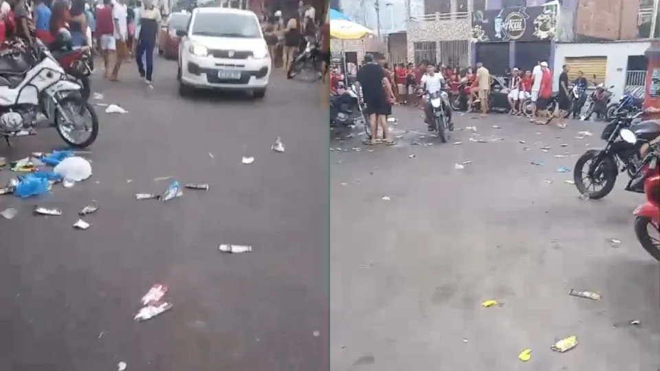 Adega e Copão: festa irregular deixa rua do São José tomada por lixo neste sábado (15)