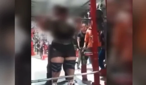 Vídeo: Adolescente indiana morre após acidente com peso de 272 kg em academia