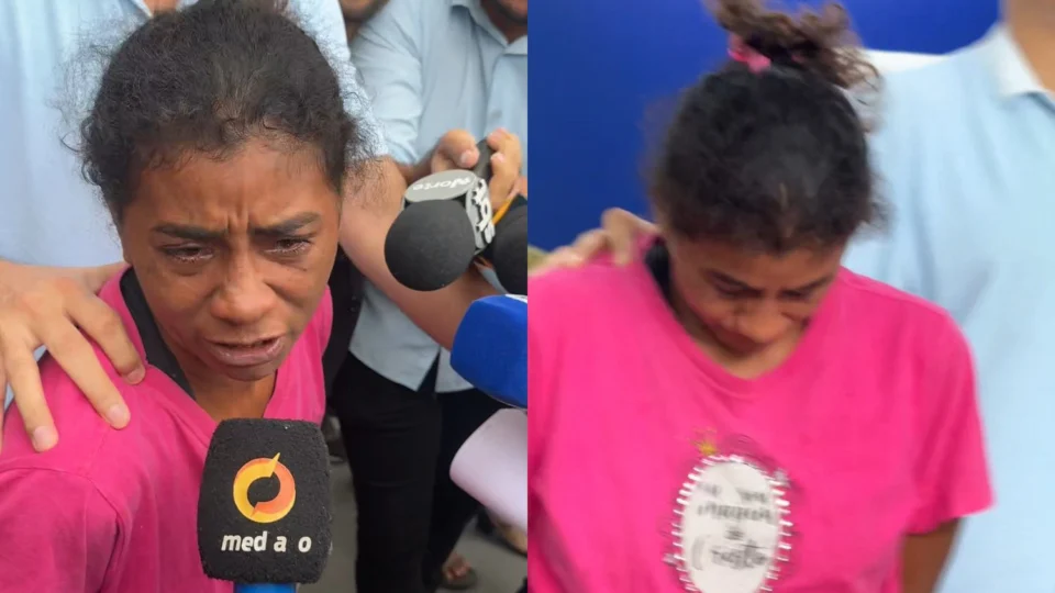 Vídeo: Madrasta presa por explorar enteadas em Manaus nega crime e aponta abuso contra a própria filha