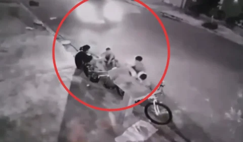 Vídeo Forte: motorista embriagado atropela crianças enquanto brincavam na calçada em SP