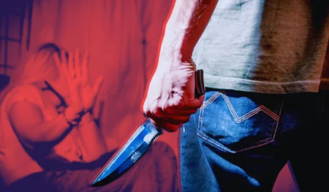 Marido tenta matar esposa a facadas enquanto ela segurava filha de 9 meses; Filha de 2 anos assistiu a cena