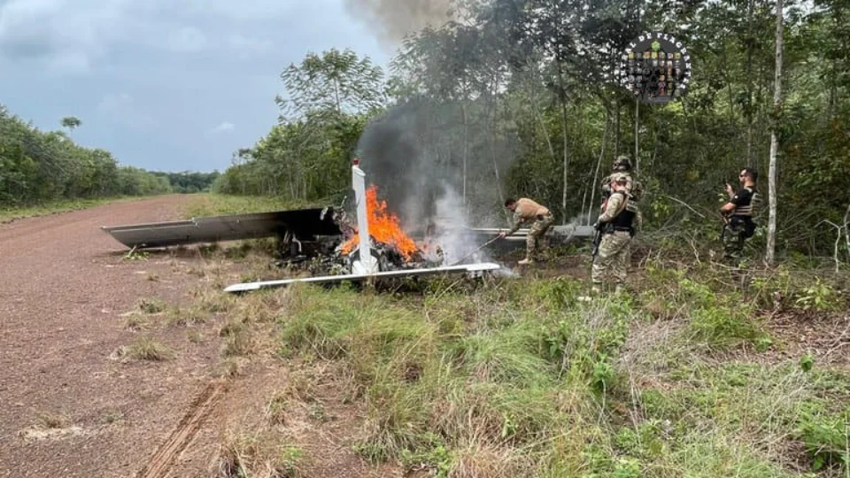 Polícia Federal apreende 500kg de drogas em aeronave em Manacapuru