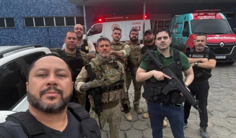 VEJA VÍDEO: Um dos envolvidos no tiroteio de ontem na Cosme Ferreira é morto em confronto com a Polícia