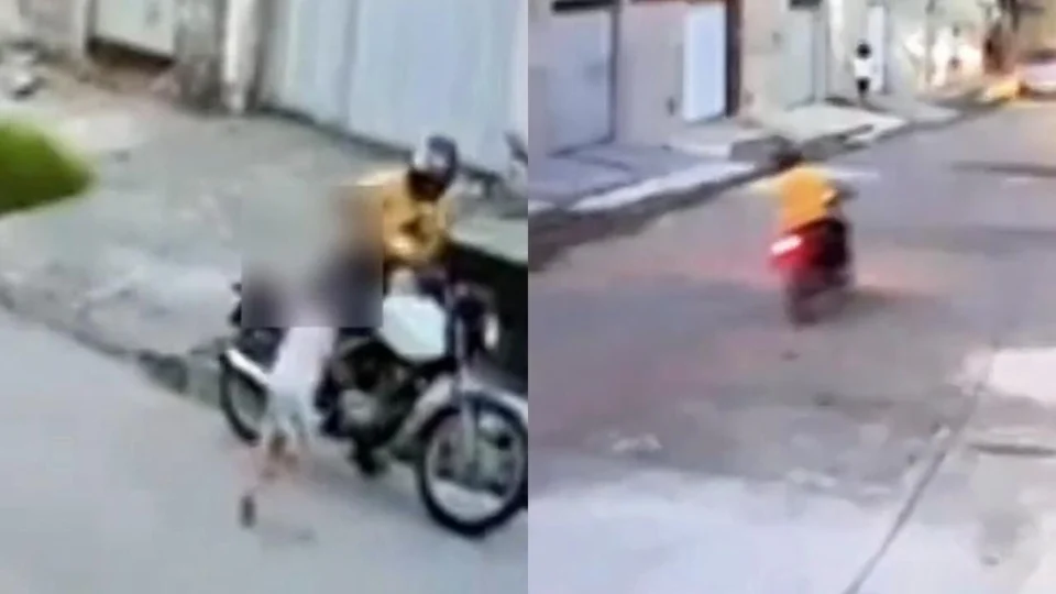 VEJA VÍDEO: ladrão é perseguido por crianças que dão bolada e recuperam celular