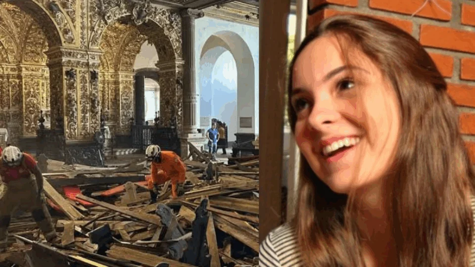 VEJA VÍDEO: teto de ‘igreja de ouro’ desaba e mata turista