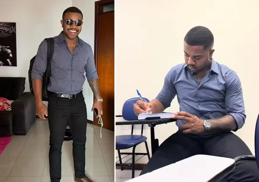 Davi capricha no look para o primeiro dia de aula, mas se atrasa para a faculdade