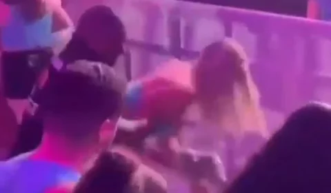 VEJA VÍDEO: mulher nocauteia homem durante show de Zé Vaqueiro