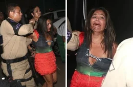 Mulher é presa após morder foliões e policiais em camarote da Sapucaí 