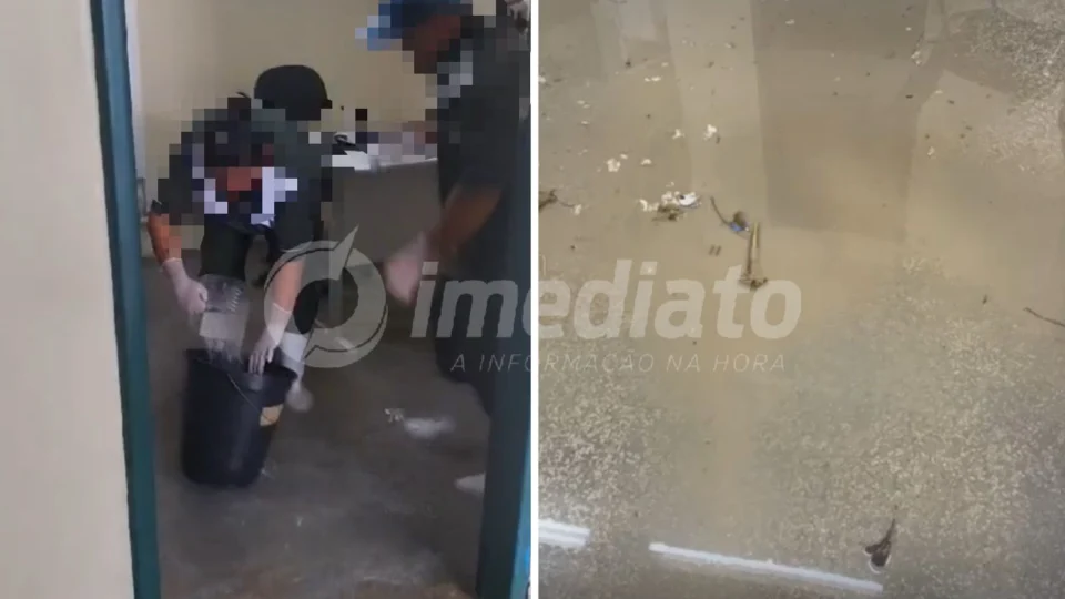 VÍDEO: UBSs recém-inauguradas na Zona Leste de Manaus ficam alagadas durante forte chuva