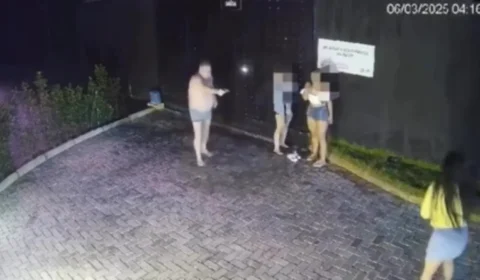 VEJA VÍDEO: ex-vereador tira arma de cueca e atira contra mulher em saída de motel