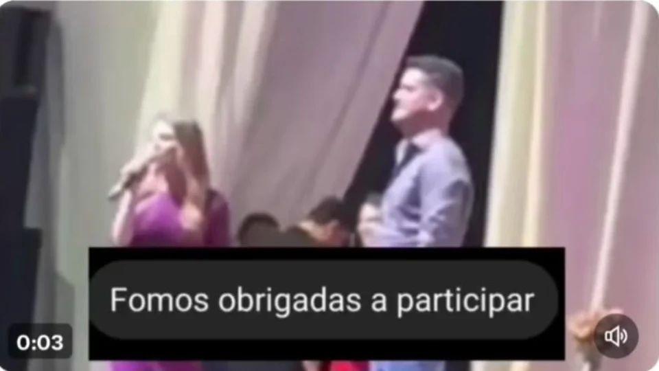 Primeira-dama de Manaus gera polêmica ao tentar animar público em evento com servidoras obrigadas a participar