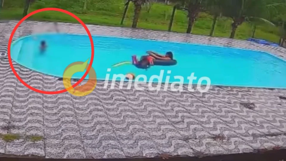 VÍDEO: criança de 5 anos morre afogada em piscina no Amazonas